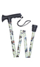 Garden Birds Pattern Folding Stick With Gel Grip Handle Thumbnail