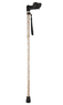 Poppies Pattern Folding Stick With Anatomical Handle (Right Hand) Thumbnail