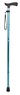 Teal Economy Crutch Handle Folding Stick Thumbnail