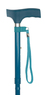 Teal Silicone Crutch Handle Folding Stick Thumbnail