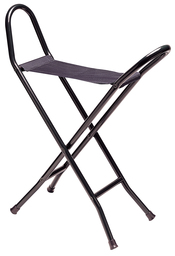 Black Canvas Seat Stick