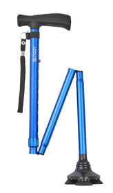 Blue Tribase Folding Stick