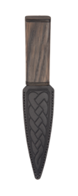 Bog Oak Arisaig Sgian Dubh