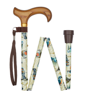 Garden Birds Pattern Folding Stick