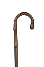 Gents Economy Chestnut Crook Handle Stick