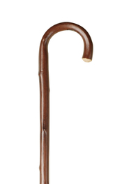 Gents Economy Chestnut Extra Long Crook Handle Stick