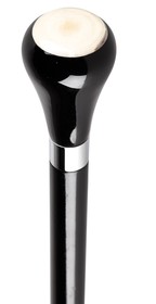 Horn Inlay Knob Handle Dress Cane
