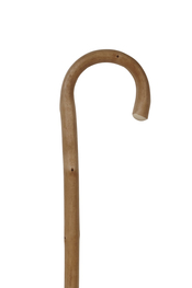 Natural Chestnut Crook Handle Stick