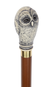 Owl Moulded Top Collectors Stick